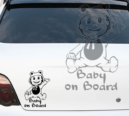 Stickeraffe Auto Aufkleber Junge an Bord on Tour Baby Board, 8,99 €